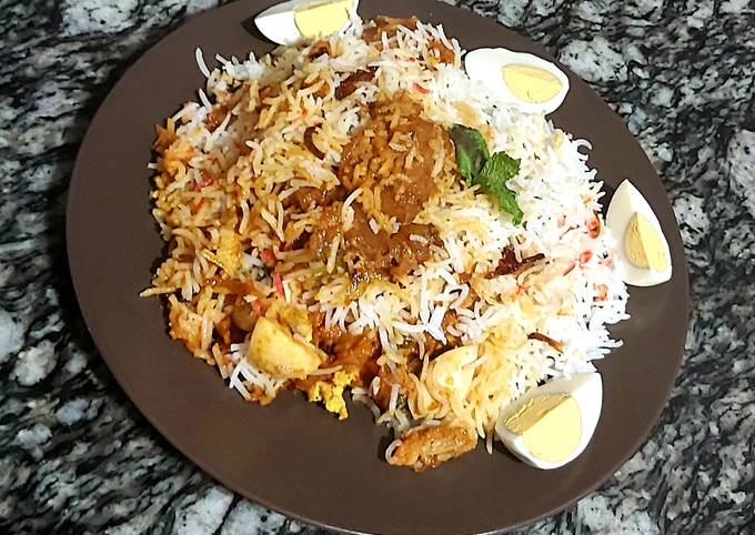 Chicken tikka biryani