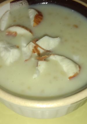 A picture of Jaggery Dalia.