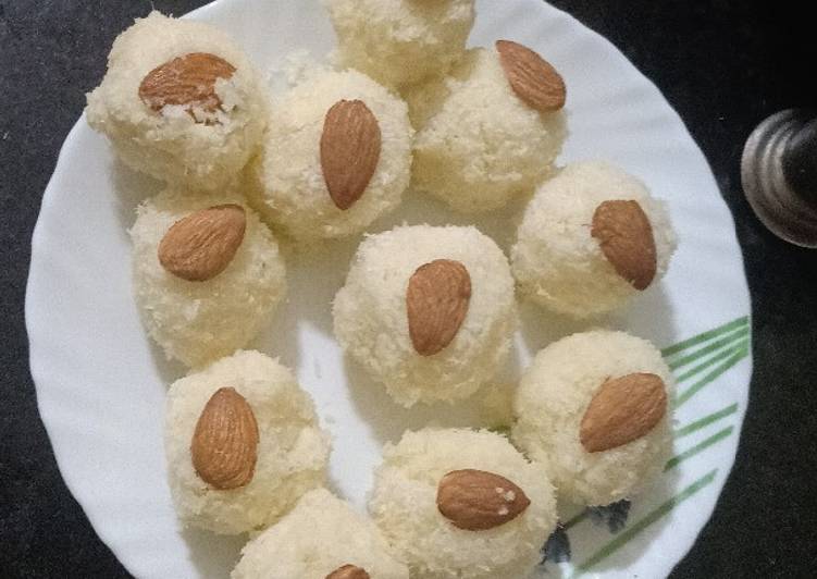 How to Make Speedy Coconut & Pander laddoo