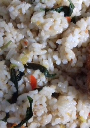 Foto resep Nasi goreng kemangi sederhana dan wangii 😆
