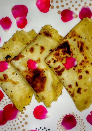 A picture of Puran Poli.