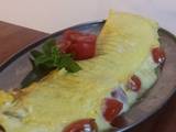 Omelette rápido con tomate 🍅
