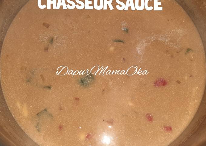 Resep Chasseur Sauce Sauce Peneman Steak oleh Oka Fridayah Cookpad