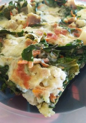 Una foto de Tortilla retazos (de verdura)