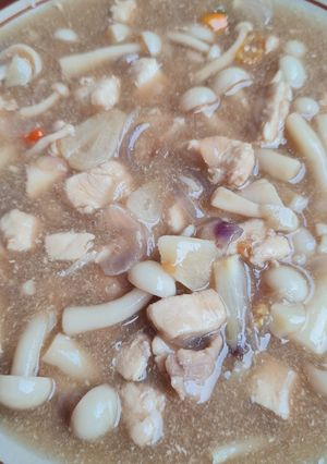 Foto resep Tumis Jamur Shimeji Ayam