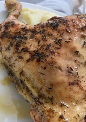 Una foto de Pollo con gustito a mi estilo