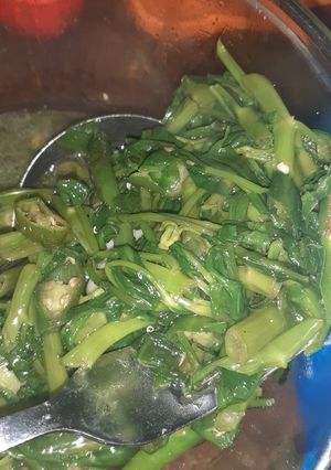 Foto resep Tumis kangkung kuah simpel