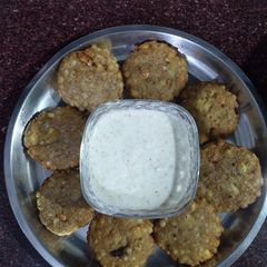 Sago vada A picture of Sago vada.