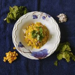 A picture of Corn bhel.