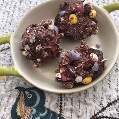 A picture of Chocolate scotch eggs!.