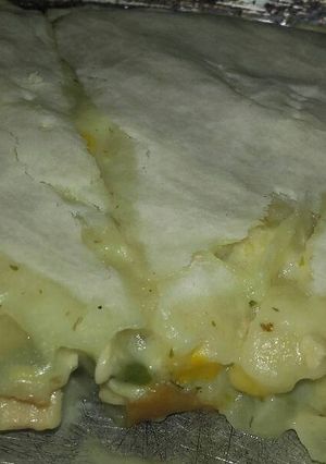 Una foto de Tarta Cremosa de Pollo
