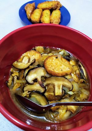 Foto resep Jamur Shitake Tofu