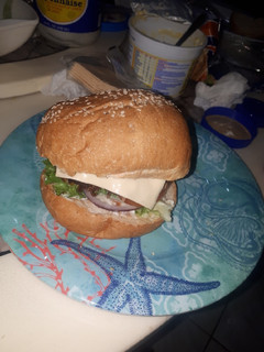 A picture of Cheese burger.