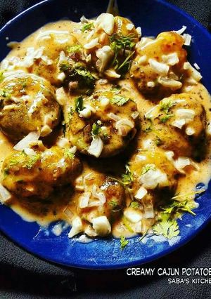 A picture of Creamy Cajun Potatoes.