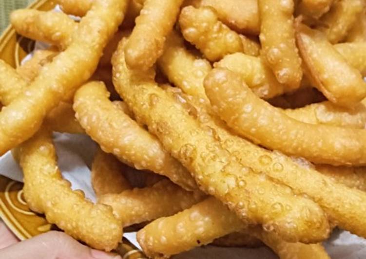 Stik kentang keju simple