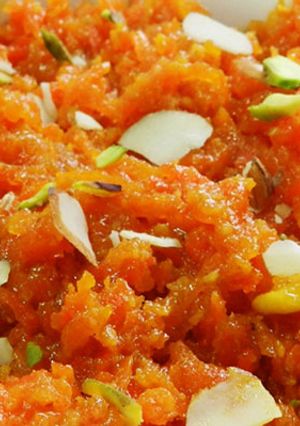 A picture of Gajar Ka Halwa - Carrot Dessert.
