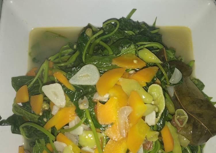 Cara mudah Menyiapkan Tumis daun ketela rambat Anti Gagal