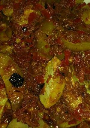 Foto resep Jengkol sambal terasi