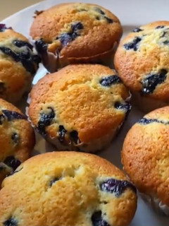 Una foto de Muffins de Arándanos