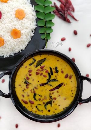 A picture of Rajma Kadhi.