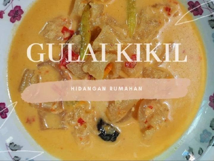 Langkah Gampang Menyiapkan Resep Gulai kikil Anti Ribet, Lezat