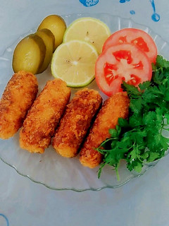 عکسی از دستور ناگت مرغ