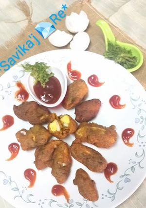 क्रंची एग बाईट (crunchy egg bites recipe in marathi) रेसिपी चे मुख्य फोटो 
