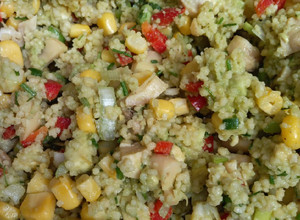 Una foto de Ensalada de Cuscús primaveral 🌿