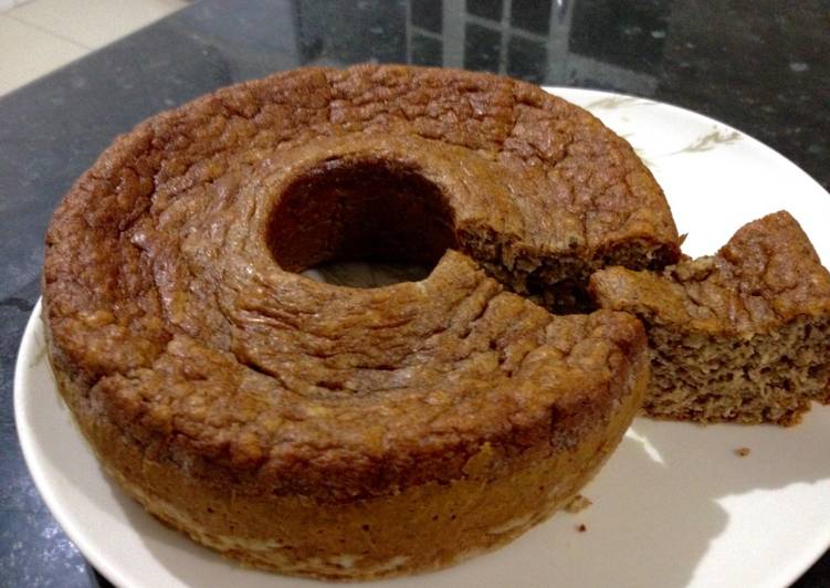 Bolo de banana diet