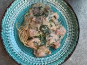Gambar pasta alfredo