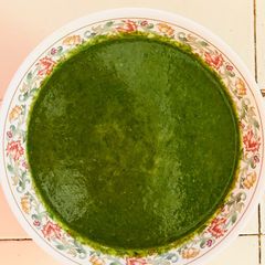 A picture of Pudina Chutney.