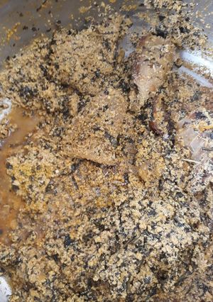 A picture of Egusi soup.