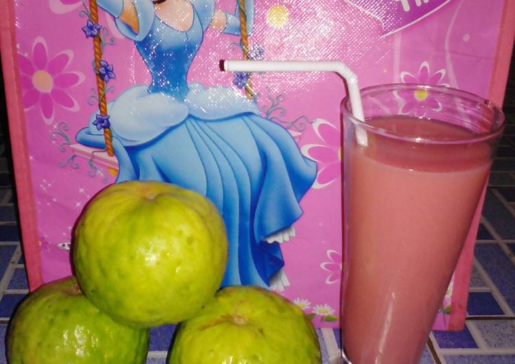 Resep Jus jambu merah original yang Bikin Ngiler