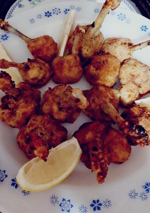Una foto de Chupetines de pollo frito