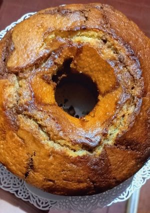 Una foto de Budín Marmolado🍫 de Yogurt🍶