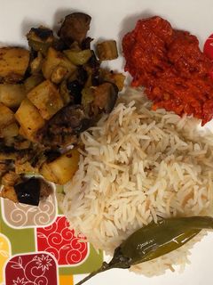 صورة لوصفة رز بالشعريه