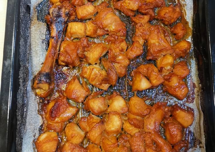 Honey roasted chicken