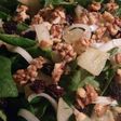 Ensalada de espinacas con piña y nueces