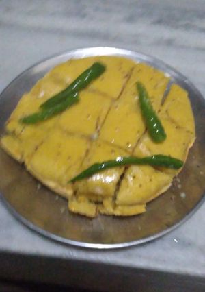 A picture of Gujarati Dhokla.