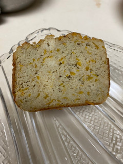 南瓜豆渣磅蛋糕 的食譜成品照片