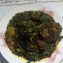 Vegetable soup A picture of Vegetable soup.