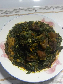 A picture of Vegetable soup.