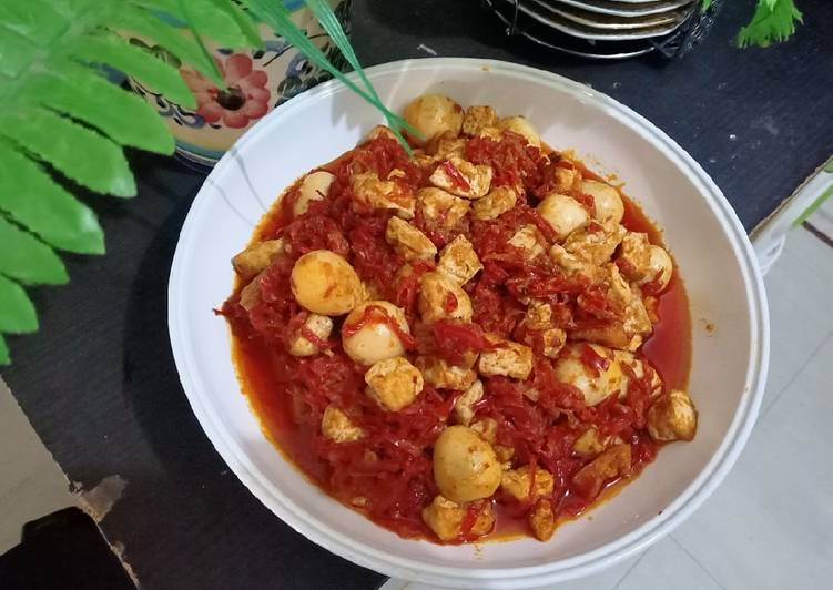 Bagaimana Membuat Sambel Goreng Tahu Anti Gagal