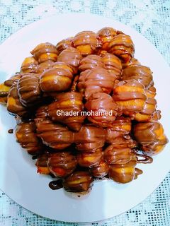 صورة لوصفة زلابية بالشوكولاته 😋