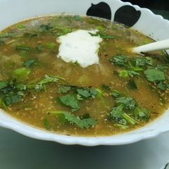 A picture of Thai Coconut Chicken Soup.