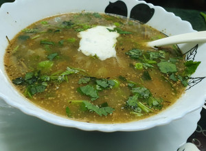 A picture of Thai Coconut Chicken Soup.