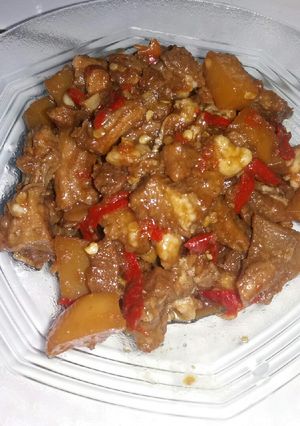 Foto resep Daging manis pedas