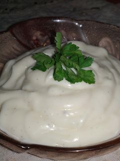 صورة لوصفة مايونيز منزلي