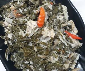 Praktis Memasak OblokOblok Daun Singkong Ala Warteg