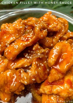 Foto resep Chicken fillet with honey sauce